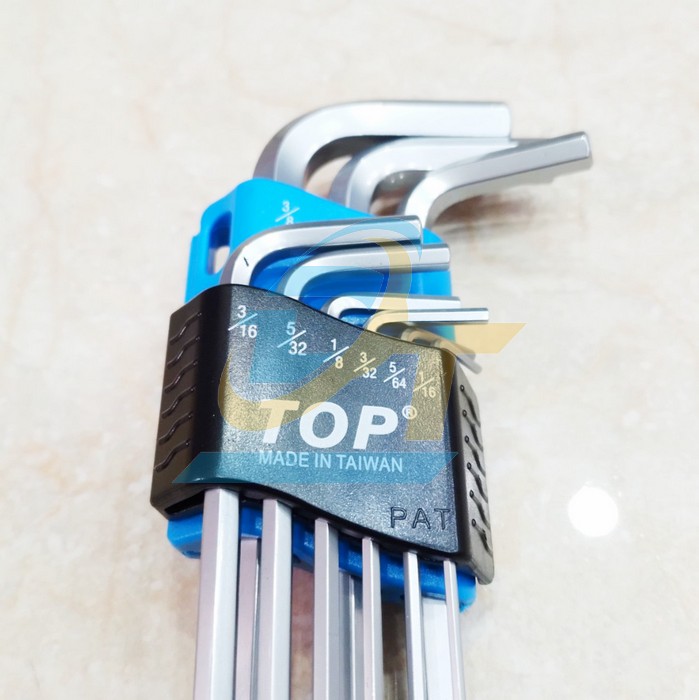 Bộ lục gi&aacute;c đầu bi 9 c&acirc;y hệ inch 1/16-3/8" TOP TW-21009B-WM  TOP | Gi&aacute; rẻ nhất - C&ocirc;ng Ty TNHH Thương Mại Dịch Vụ Đạt T&acirc;m