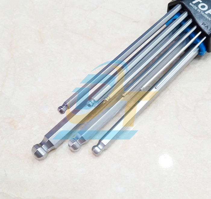Bộ lục gi&aacute;c đầu bi 9 c&acirc;y hệ inch 1/16-3/8" TOP TW-21009B-WM  TOP | Gi&aacute; rẻ nhất - C&ocirc;ng Ty TNHH Thương Mại Dịch Vụ Đạt T&acirc;m