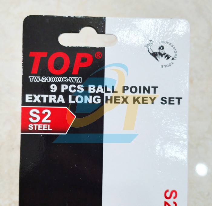 Bộ lục gi&aacute;c đầu bi 9 c&acirc;y hệ inch 1/16-3/8" TOP TW-21009B-WM  TOP | Gi&aacute; rẻ nhất - C&ocirc;ng Ty TNHH Thương Mại Dịch Vụ Đạt T&acirc;m