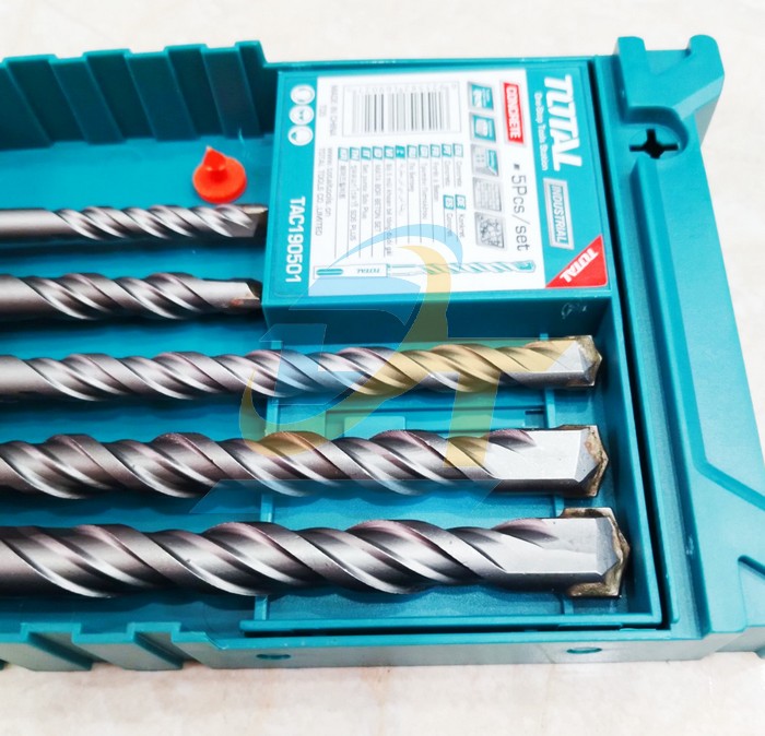 Bộ mũi khoan b&ecirc; t&ocirc;ng chu&ocirc;i g&agrave;i 5 chi tiết 6-12mm Total TAC190501  Total | Gi&aacute; rẻ nhất - C&ocirc;ng Ty TNHH Thương Mại Dịch Vụ Đạt T&acirc;m