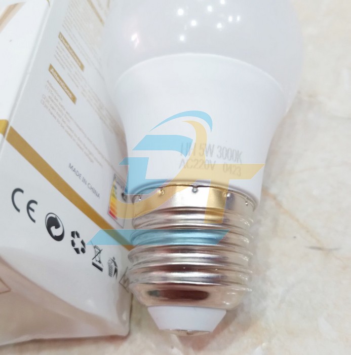 B&oacute;ng đ&egrave;n led bulb tr&ograve;n 5W E27 2700-3000K  China | Gi&aacute; rẻ nhất - C&ocirc;ng Ty TNHH Thương Mại Dịch Vụ Đạt T&acirc;m