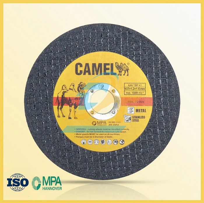 Đ&aacute; cắt sắt Camel 107x1.0x16  Camel | Gi&aacute; rẻ nhất - C&ocirc;ng Ty TNHH Thương Mại Dịch Vụ Đạt T&acirc;m