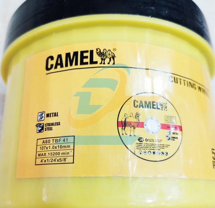 Đ&aacute; cắt sắt Camel 107x1.2x16  Camel | Gi&aacute; rẻ nhất - C&ocirc;ng Ty TNHH Thương Mại Dịch Vụ Đạt T&acirc;m