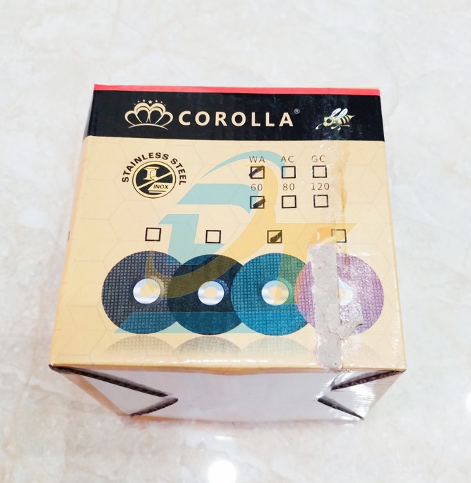 Đ&aacute; m&agrave;i vảy c&aacute; inox Corolla 100x2.5(3)x16  Corolla | Gi&aacute; rẻ nhất - C&ocirc;ng Ty TNHH Thương Mại Dịch Vụ Đạt T&acirc;m