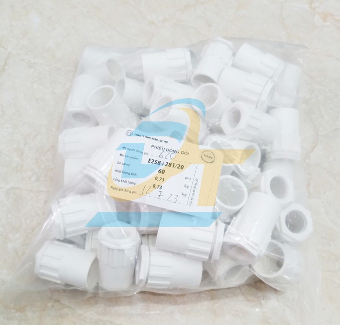 Đầu + khớp nối ren D20 Sino E258+281/20 E258+281/20 Sino | Gi&aacute; rẻ nhất - C&ocirc;ng Ty TNHH Thương Mại Dịch Vụ Đạt T&acirc;m