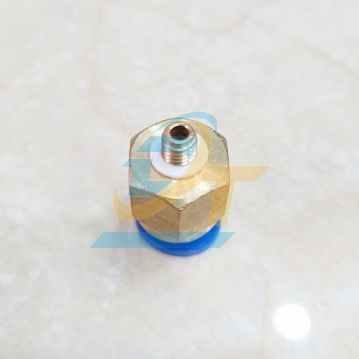 Đầu nối hơi thẳng ren ngo&agrave;i M5 ống 8 China PC8-M5  Suncos | Gi&aacute; rẻ nhất - C&ocirc;ng Ty TNHH Thương Mại Dịch Vụ Đạt T&acirc;m