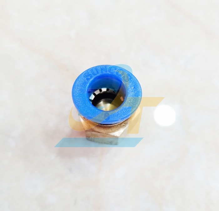 Đầu nối hơi thẳng ren ngo&agrave;i M5 ống 8 China PC8-M5  Suncos | Gi&aacute; rẻ nhất - C&ocirc;ng Ty TNHH Thương Mại Dịch Vụ Đạt T&acirc;m