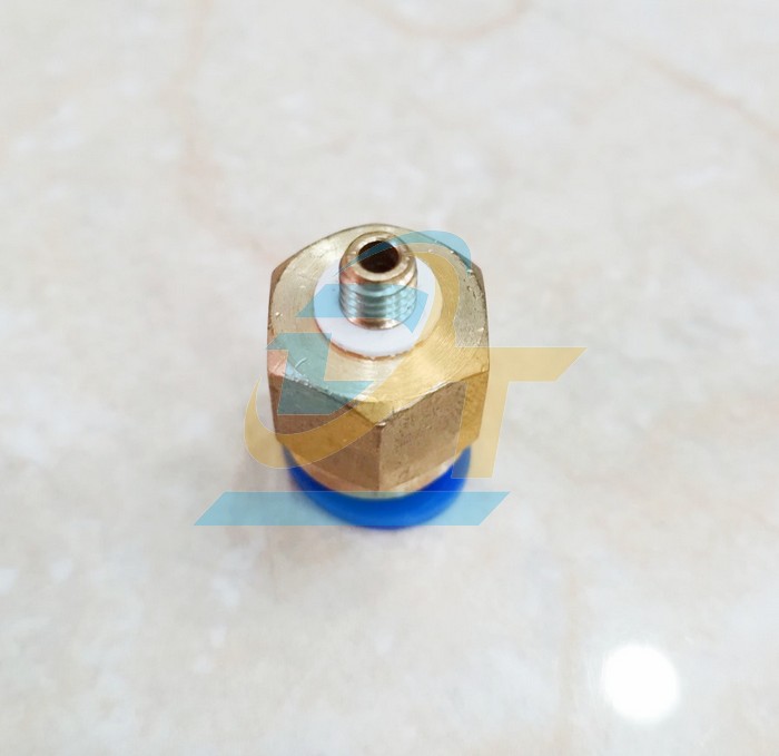 Đầu nối hơi thẳng ren ngo&agrave;i M5 ống 8 China PC8-M5  Suncos | Gi&aacute; rẻ nhất - C&ocirc;ng Ty TNHH Thương Mại Dịch Vụ Đạt T&acirc;m