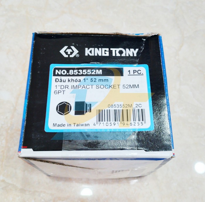 Đầu tu&yacute;p đen 1'' ra lục gi&aacute;c 52mm Kingtony 853552M  KingTony | Gi&aacute; rẻ nhất - C&ocirc;ng Ty TNHH Thương Mại Dịch Vụ Đạt T&acirc;m