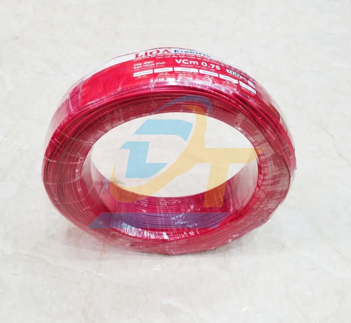 D&acirc;y điện đơn mềm LiOA VCm 0.75 - 300/500V  LiOA | Gi&aacute; rẻ nhất - C&ocirc;ng Ty TNHH Thương Mại Dịch Vụ Đạt T&acirc;m