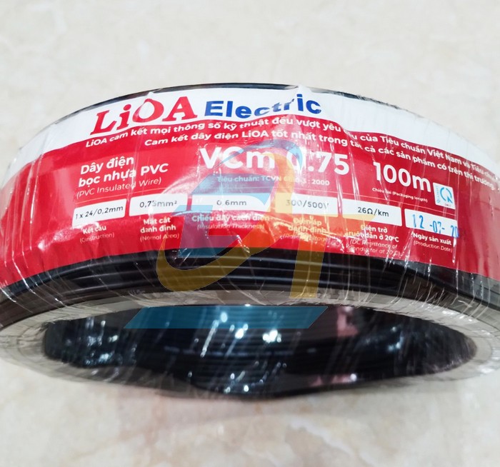 D&acirc;y điện đơn mềm LiOA VCm 0.75 - 300/500V  LiOA | Gi&aacute; rẻ nhất - C&ocirc;ng Ty TNHH Thương Mại Dịch Vụ Đạt T&acirc;m