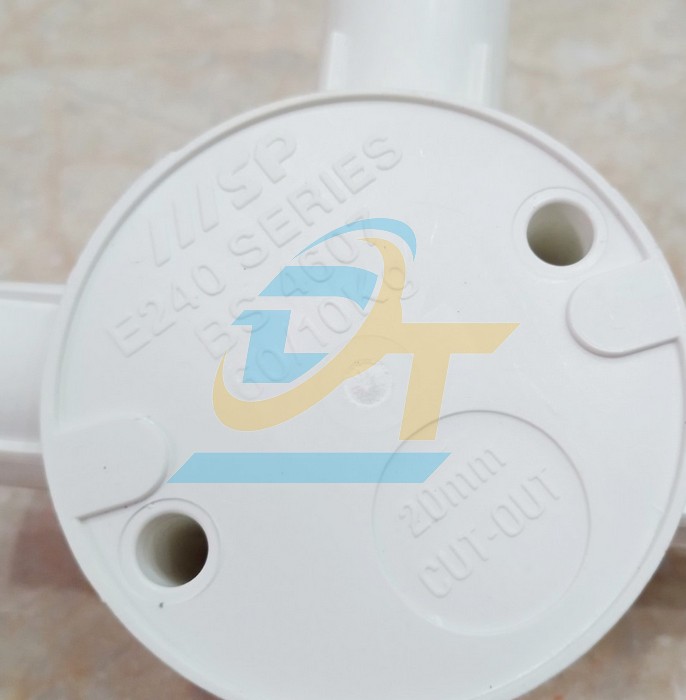 Hộp chia ngả 3 đường D20 thấp Sino E240/20/3  Sino | Gi&aacute; rẻ nhất - C&ocirc;ng Ty TNHH Thương Mại Dịch Vụ Đạt T&acirc;m