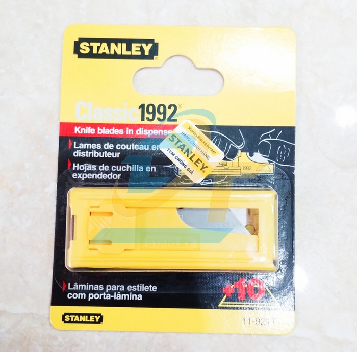 Lưỡi dao rọc thẳng 19x62mm Stanley 11-921T  Stanley | Gi&aacute; rẻ nhất - C&ocirc;ng Ty TNHH Thương Mại Dịch Vụ Đạt T&acirc;m