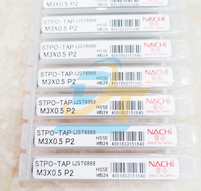 Mũi taro xoắn List 6866 Nachi STSP M3x0.5 P2  Nachi | Gi&aacute; rẻ nhất - C&ocirc;ng Ty TNHH Thương Mại Dịch Vụ Đạt T&acirc;m