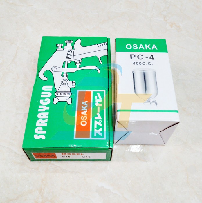 S&uacute;ng phun sơn 400cc Osaka F75  Osaka | Gi&aacute; rẻ nhất - C&ocirc;ng Ty TNHH Thương Mại Dịch Vụ Đạt T&acirc;m