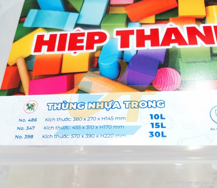 Th&ugrave;ng nhựa trong 10 l&iacute;t 380x270x145mm  VietNam | Gi&aacute; rẻ nhất - C&ocirc;ng Ty TNHH Thương Mại Dịch Vụ Đạt T&acirc;m