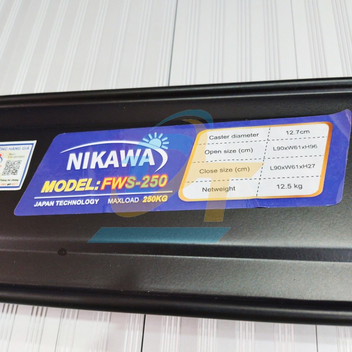 Xe đẩy h&agrave;ng nh&ocirc;m Nikawa FWS-250  Nikawa | Gi&aacute; rẻ nhất - C&ocirc;ng Ty TNHH Thương Mại Dịch Vụ Đạt T&acirc;m