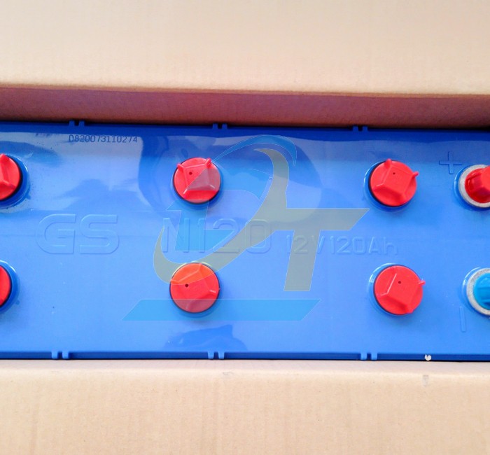 Ắc quy nước GS N120 (12V-120Ah)  GS | Gi&aacute; rẻ nhất - C&ocirc;ng Ty TNHH Thương Mại Dịch Vụ Đạt T&acirc;m