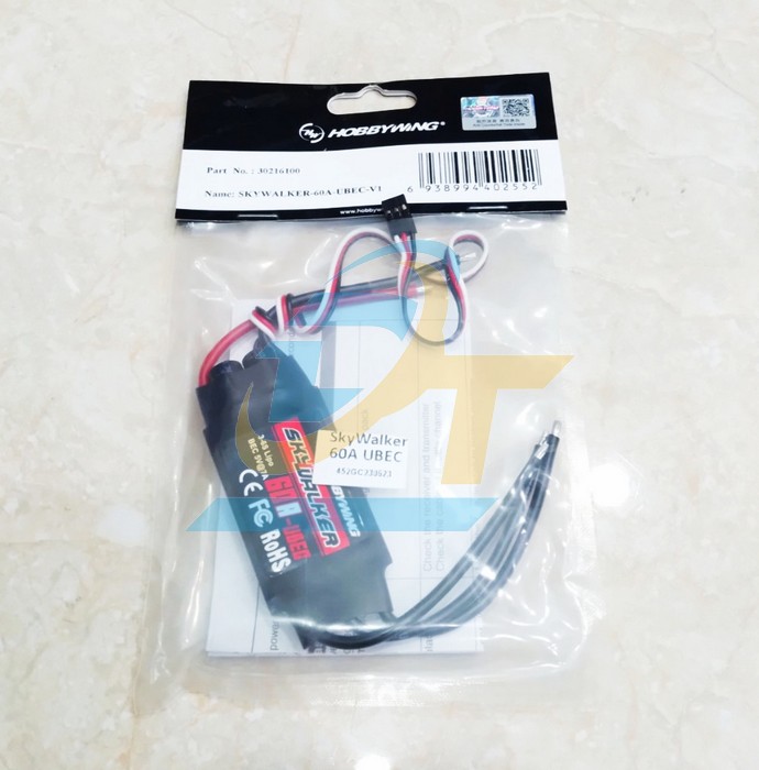 Bộ điều khiển tốc độ Hobbywing Skywalker 60A-UBEC-V1  HOBBYWING | Gi&aacute; rẻ nhất - C&ocirc;ng Ty TNHH Thương Mại Dịch Vụ Đạt T&acirc;m