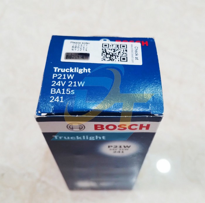 B&oacute;ng đ&egrave;n phanh ch&acirc;n g&agrave;i 1 t&oacute;c P21W 24V BA15S Bosch 1987302501  Bosch | Gi&aacute; rẻ nhất - C&ocirc;ng Ty TNHH Thương Mại Dịch Vụ Đạt T&acirc;m