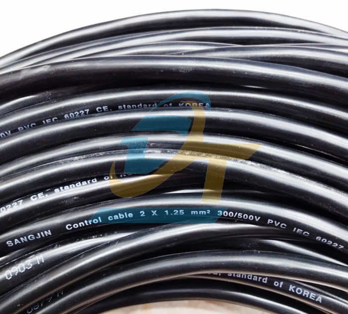 C&aacute;p điều khiển kh&ocirc;ng lưới chống nhiễu Sangjin 2x1.25mm2  SANGJIN | Gi&aacute; rẻ nhất - C&ocirc;ng Ty TNHH Thương Mại Dịch Vụ Đạt T&acirc;m