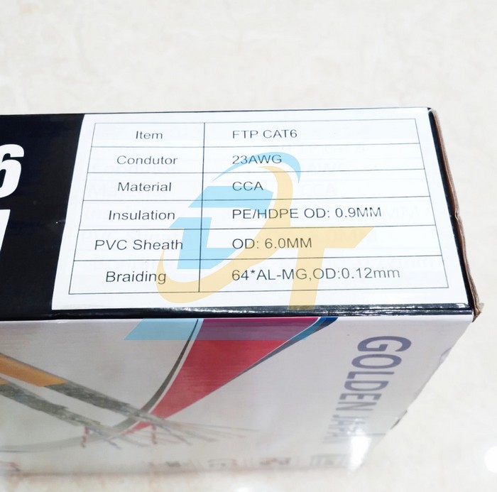 C&aacute;p mạng chống nhiễu Golden Japan FTP CAT6 100m  GOLDEN-JAPAN | Gi&aacute; rẻ nhất - C&ocirc;ng Ty TNHH Thương Mại Dịch Vụ Đạt T&acirc;m