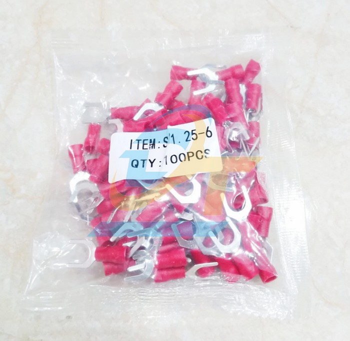 Đầu cos chỉa chữ Y SV 1.25-6 bọc nhựa  VietNam | Gi&aacute; rẻ nhất - C&ocirc;ng Ty TNHH Thương Mại Dịch Vụ Đạt T&acirc;m