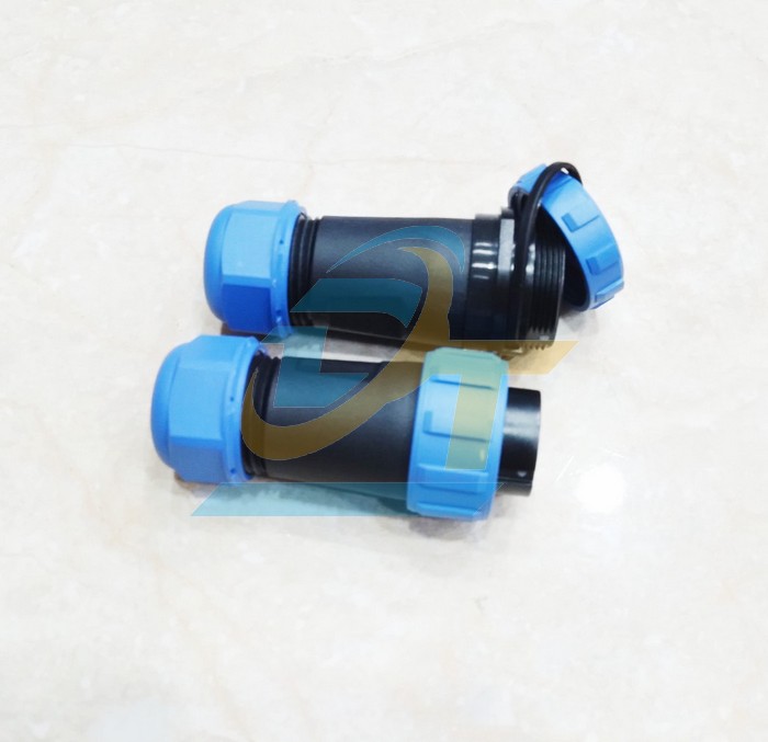 Đầu nối d&acirc;y chống nước 4 ch&acirc;n thẳng (Đực + C&aacute;i) SP21-4P  China | Gi&aacute; rẻ nhất - C&ocirc;ng Ty TNHH Thương Mại Dịch Vụ Đạt T&acirc;m