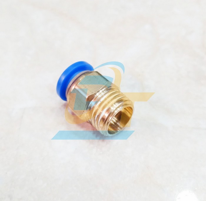 Đầu nối hơi thẳng ren ngo&agrave;i 17 ống 6 China PC6-03  China | Gi&aacute; rẻ nhất - C&ocirc;ng Ty TNHH Thương Mại Dịch Vụ Đạt T&acirc;m