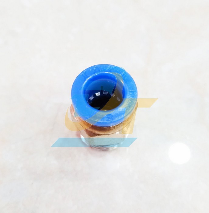 Đầu nối hơi thẳng ren ngo&agrave;i 21 ống 6 China PC6-04  China | Gi&aacute; rẻ nhất - C&ocirc;ng Ty TNHH Thương Mại Dịch Vụ Đạt T&acirc;m