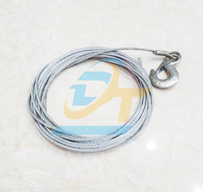 D&acirc;y c&aacute;p th&eacute;p mạ kẽm 4.5mmx10m k&egrave;m m&oacute;c cẩu chịu lực  VietNam | Gi&aacute; rẻ nhất - C&ocirc;ng Ty TNHH Thương Mại Dịch Vụ Đạt T&acirc;m