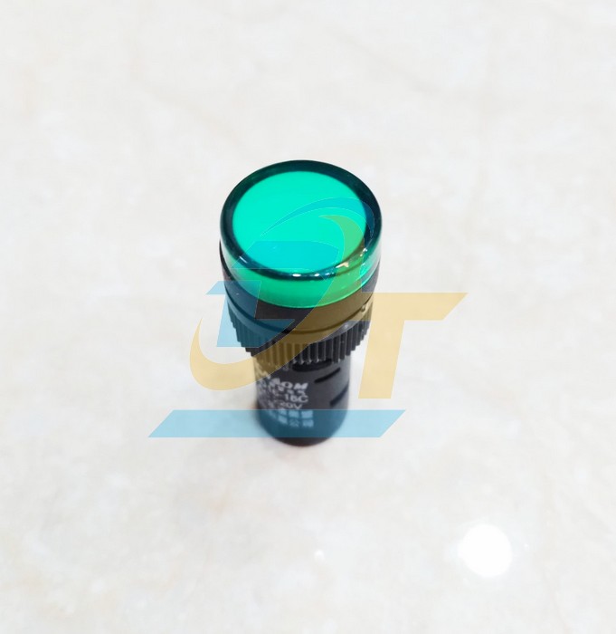 Đ&egrave;n b&aacute;o pha 220V phi 16 m&agrave;u xanh l&aacute; AD16-16C  China | Gi&aacute; rẻ nhất - C&ocirc;ng Ty TNHH Thương Mại Dịch Vụ Đạt T&acirc;m