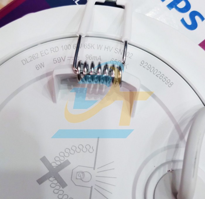 Đ&egrave;n led Downlight &acirc;m trần 6W 6500K Philips DL262 EC RD 100  Philips | Gi&aacute; rẻ nhất - C&ocirc;ng Ty TNHH Thương Mại Dịch Vụ Đạt T&acirc;m