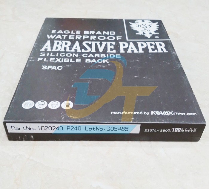 Giấy nh&aacute;m nước 9x11" Kovax (Japan) P240  Kovax | Gi&aacute; rẻ nhất - C&ocirc;ng Ty TNHH Thương Mại Dịch Vụ Đạt T&acirc;m