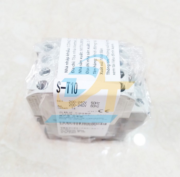 Khởi động từ 1A 200V Mitsubishi S-T10  MITSUBISHI | Gi&aacute; rẻ nhất - C&ocirc;ng Ty TNHH Thương Mại Dịch Vụ Đạt T&acirc;m