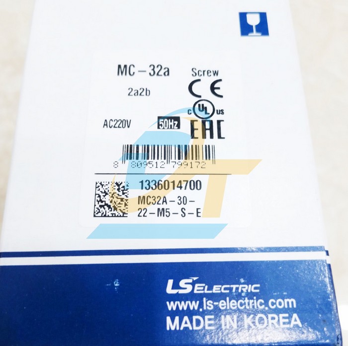 Khởi động từ LS 3P 32A 220V MC-32a  LS | Gi&aacute; rẻ nhất - C&ocirc;ng Ty TNHH Thương Mại Dịch Vụ Đạt T&acirc;m