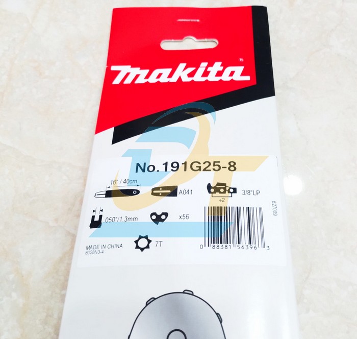 Lam cho m&aacute;y cưa x&iacute;ch UC4020 165202-6 16''/400mm Makita 191G25-8 191G25-8 Makita | Gi&aacute; rẻ nhất - C&ocirc;ng Ty TNHH Thương Mại Dịch Vụ Đạt T&acirc;m