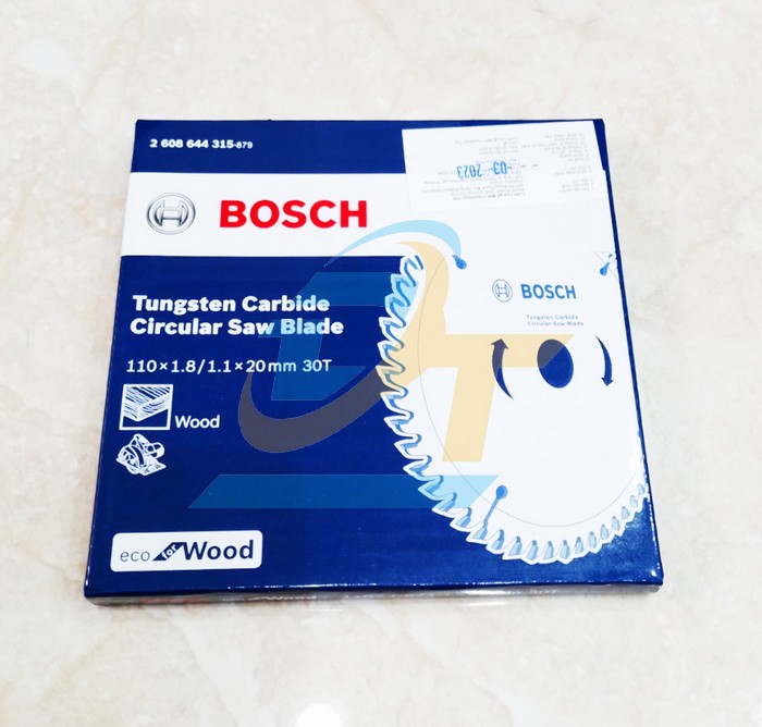 Lưỡi cưa gỗ 30 răng 110x20mm Bosch 2608644315  Bosch | Gi&aacute; rẻ nhất - C&ocirc;ng Ty TNHH Thương Mại Dịch Vụ Đạt T&acirc;m
