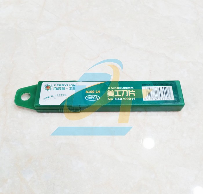 Lưỡi dao rọc giấy 0.5x18x100mm Berrylion A100-14  Berrylion | Gi&aacute; rẻ nhất - C&ocirc;ng Ty TNHH Thương Mại Dịch Vụ Đạt T&acirc;m
