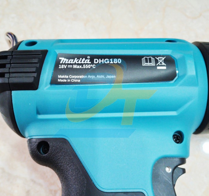 M&aacute;y thổi hơi n&oacute;ng d&ugrave;ng pin 18V Makita DHG180ZK (Chưa gồm pin sạc)  Makita | Gi&aacute; rẻ nhất - C&ocirc;ng Ty TNHH Thương Mại Dịch Vụ Đạt T&acirc;m