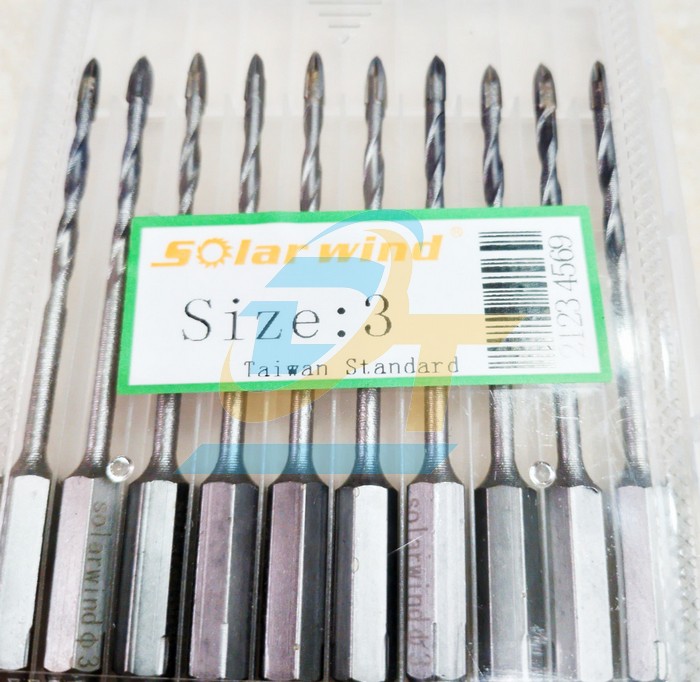 Mũi khoan đa năng chu&ocirc;i lục gi&aacute;c Solar Wind 3mm  SolarWind | Gi&aacute; rẻ nhất - C&ocirc;ng Ty TNHH Thương Mại Dịch Vụ Đạt T&acirc;m