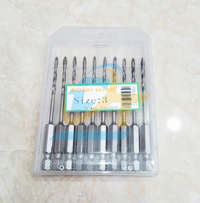 Mũi khoan đa năng chu&ocirc;i lục gi&aacute;c Solar Wind 3mm  SolarWind | Gi&aacute; rẻ nhất - C&ocirc;ng Ty TNHH Thương Mại Dịch Vụ Đạt T&acirc;m