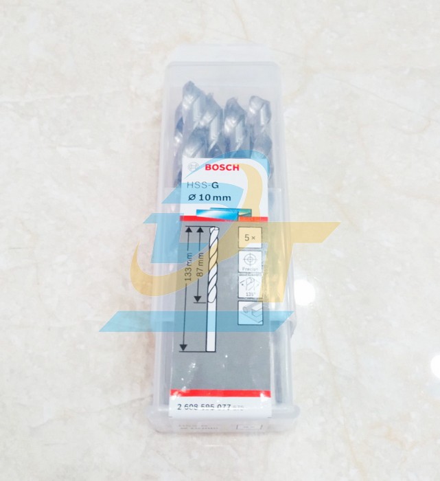 Mũi khoan sắt 10mm HSS-G Bosch 2608595077 2608595077 Bosch | Gi&aacute; rẻ nhất - C&ocirc;ng Ty TNHH Thương Mại Dịch Vụ Đạt T&acirc;m