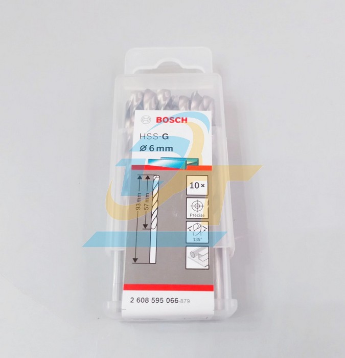 Mũi khoan sắt 6mm HSS-G Bosch 2608595066 2608595066 Bosch | Gi&aacute; rẻ nhất - C&ocirc;ng Ty TNHH Thương Mại Dịch Vụ Đạt T&acirc;m