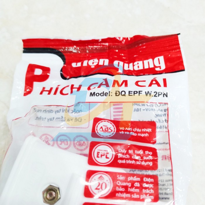 Ph&iacute;ch cắm c&aacute;i Điện Quang ĐQ EPF W.2PN ĐQ EPF W.2PN DienQuang | Gi&aacute; rẻ nhất - C&ocirc;ng Ty TNHH Thương Mại Dịch Vụ Đạt T&acirc;m