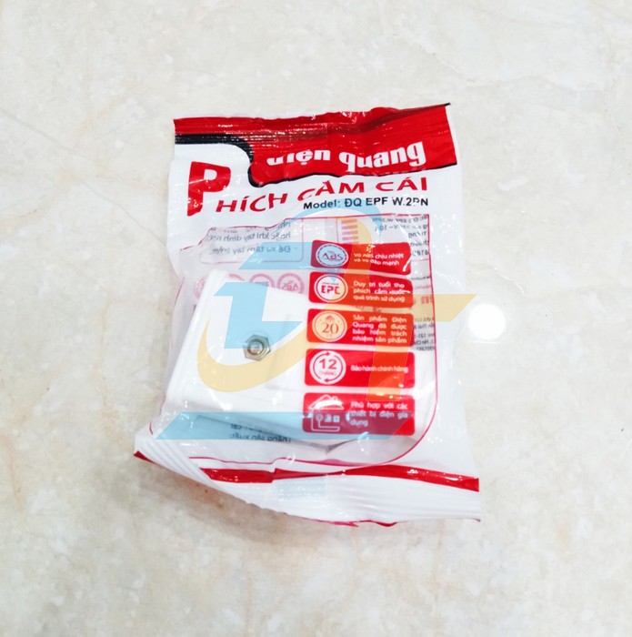 Ph&iacute;ch cắm c&aacute;i Điện Quang ĐQ EPF W.2PN ĐQ EPF W.2PN DienQuang | Gi&aacute; rẻ nhất - C&ocirc;ng Ty TNHH Thương Mại Dịch Vụ Đạt T&acirc;m