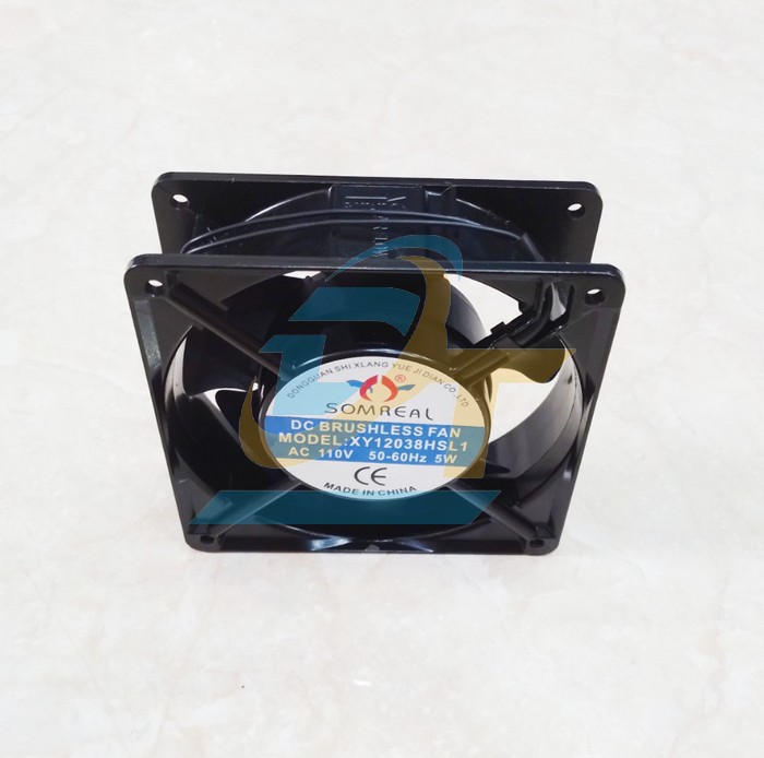 Quạt h&uacute;t 120x120x38mm 110V Somreal XY12038HSL1  SOMREAL | Gi&aacute; rẻ nhất - C&ocirc;ng Ty TNHH Thương Mại Dịch Vụ Đạt T&acirc;m