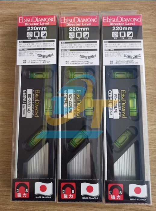 Thước thủy c&acirc;n bằng 220mm EBISU Japan ED-22DLMB ED-22DLMB EBISU | Gi&aacute; rẻ nhất - C&ocirc;ng Ty TNHH Thương Mại Dịch Vụ Đạt T&acirc;m