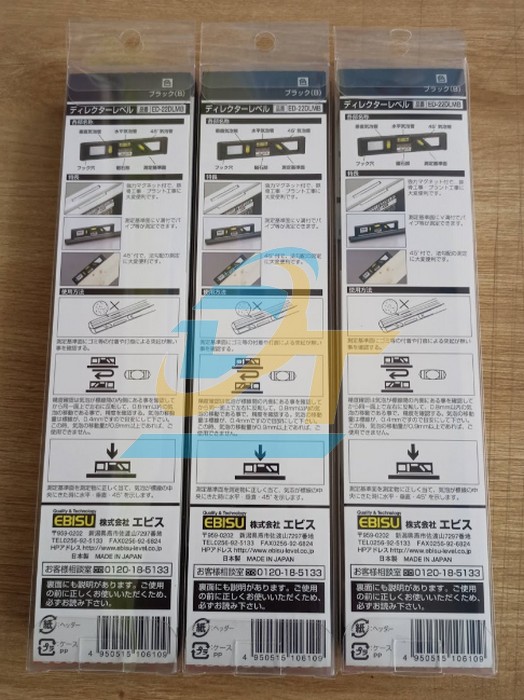 Thước thủy c&acirc;n bằng 220mm EBISU Japan ED-22DLMB ED-22DLMB EBISU | Gi&aacute; rẻ nhất - C&ocirc;ng Ty TNHH Thương Mại Dịch Vụ Đạt T&acirc;m