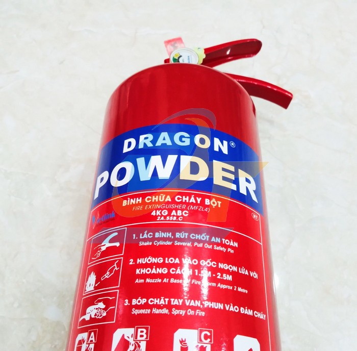 B&igrave;nh chữa ch&aacute;y dạng bột Dragon Powder ABC 4kg  DRAGON | Gi&aacute; rẻ nhất - C&ocirc;ng Ty TNHH Thương Mại Dịch Vụ Đạt T&acirc;m